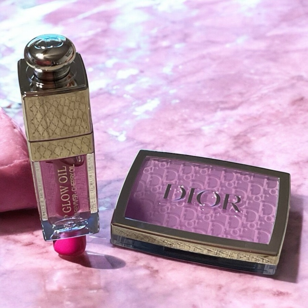 Dior Pink Glow Oil & Dior Rosy Glow Blush Set